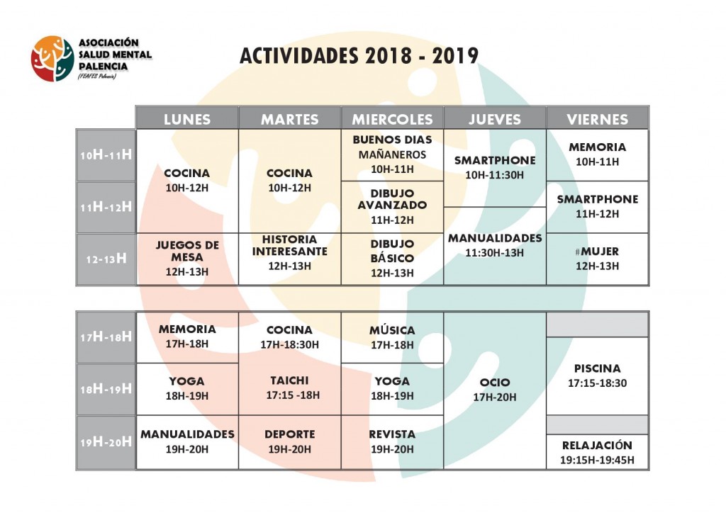 horario 2018-20191